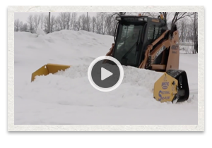 video of the proper operation of the snow pusher 